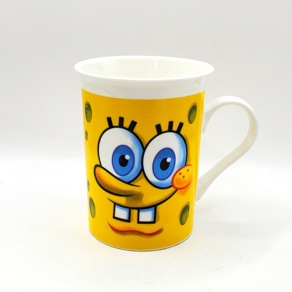 Nickelodeon SpongeBob SquarePants 2012 Ceramic Hot Chocolate Mugs | Coffee 10oz